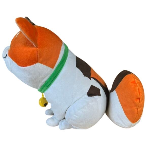 Disney Big Hero 6 Movie Mochi Cat 10" Plush Japanese Bobtail Orange White Cute - Picture 2 of 10